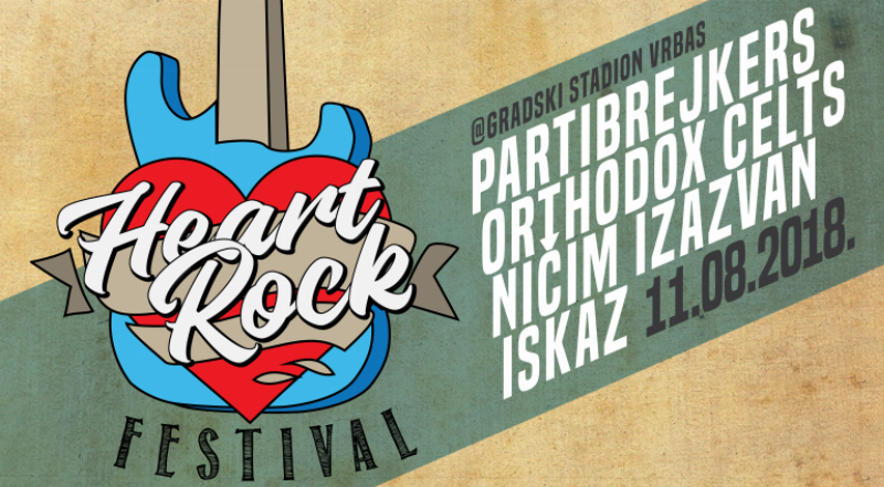 ПОЧЕЛА ПРОДАЈА УЛАЗНИЦА ЗА “Heart rock fest“ У ВРБАСУ