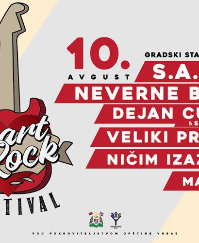 ДРУГИ HEART ROCK FEST У ВРБАСУ, ВИДИМО СЕ 10. АВГУСТА