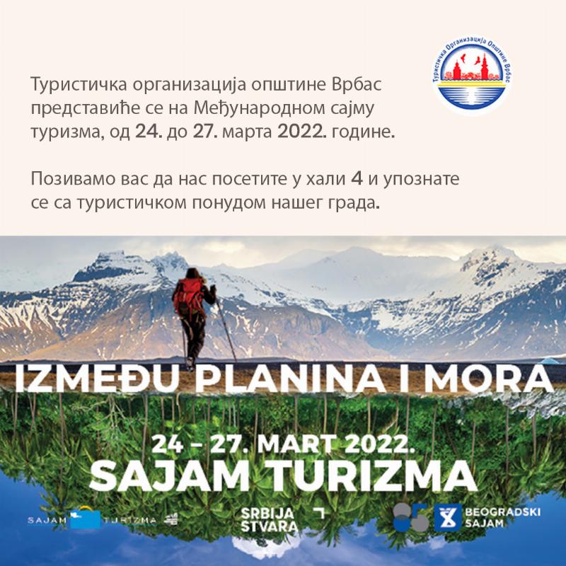 ТОО Врбас на 43. Међународном сајму туризма у Београду